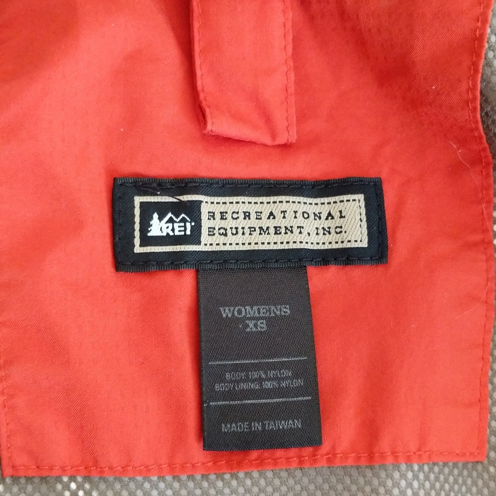 REI E1 Elements Jacket Orange Size XS - image 14